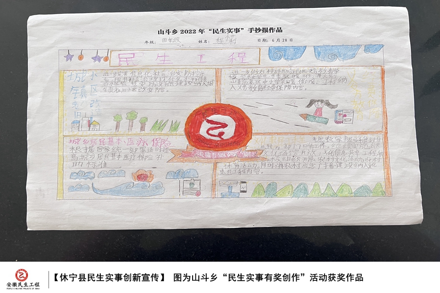 【图话民生】山斗乡“民生实事有奖创作“活动获奖作品