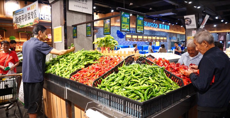 休宁县：“惠民菜篮子”暖心启幕 百姓“拎”出满满幸福感